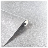 Arthouse Sequin Sparkle Silver Wallpaper, UK version