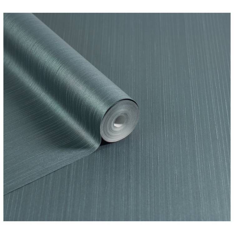 Arthouse Silk Cascade Navy wallpaper, 53cm x 10.05m roll - British product