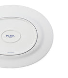 Prada chequerboard serving plate 34cm, imported from the UK
