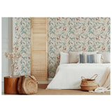 Argos Esselle Home Tapestry Floral Natural Spice Wallpaper 50cm x 10m Roll- Buy online at McGrocer