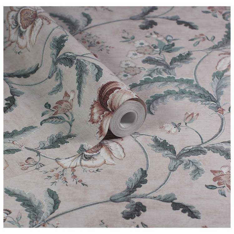 Esselle Home Tapestry Floral Natural Spice wallpaper 50cmx10m - British product