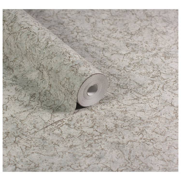 Arthouse textured marble grey gold wallpaper, UK version