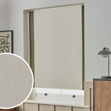 Habitat block edge blackout roller blind 90cm off white (British brand)