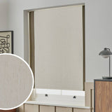 Argos Habitat Block Edge Blackout Off White Roller Blind - 90cm- Buy online at McGrocer