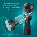 HoMedics MYTI handheld massage gun - imported from the UK