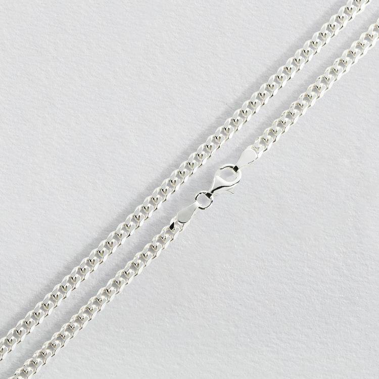 Revere sterling silver curb chain 24 inch, UK version