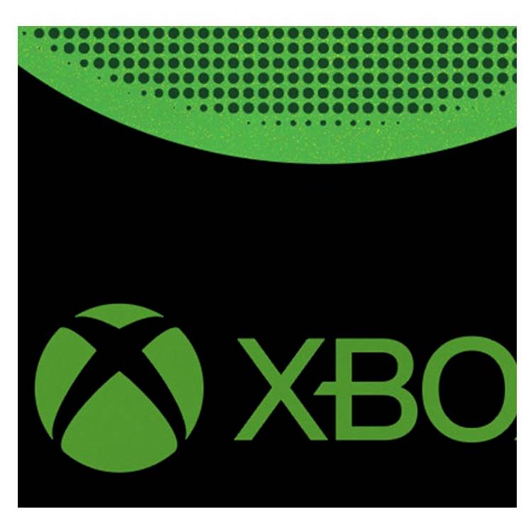 Xbox beach towel black and green 140x70cm, UK version