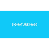 Logitech M650 wireless mouse black, imported from the UK