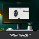 Logitech M650 wireless mouse black, imported from the UK