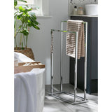 Habitat 2 tier freestanding towel rail chrome (British brand)