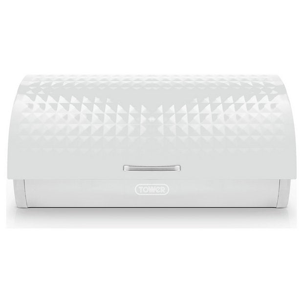 Tower Solitaire roll top bread bin, British brand