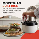 Instant Pot Rice Cooker and Steamer white 2.8L, imported from the UK