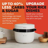 Instant Pot Rice Cooker and Steamer white 2.8L, imported from the UK