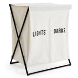 Argos Habitat 52 Litre Double Canvas Laundry Bag - White- Buy online at McGrocer