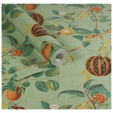 Esselle Home sage green botanical wallpaper roll (British brand)