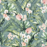 Arthouse Tropical Floral Sea Blue wallpaper roll 53cm (British brand)