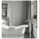 Arthouse Urban Block Grey wallpaper roll, imported from the UK