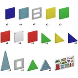 Tile Town 32-piece magnetic tile set (British brand)