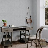 Arthouse Urban Weave cool silver wallpaper 53cm x 10.05m, imported from the UK