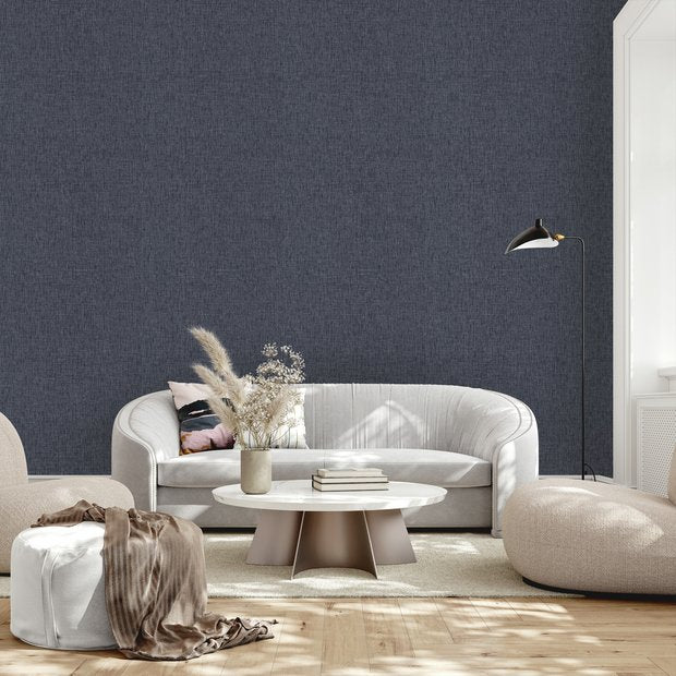 Arthouse Urban Weave Navy wallpaper, UK version