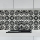 Arthouse geometric wall tile black and white (British brand)