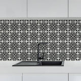 Argos Arthouse Motif Geometric Wall Tile Black- Buy online at McGrocer