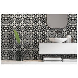 Arthouse geometric wall tile black and white (British brand)