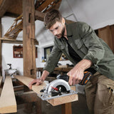 Worx WX531 cordless compact circular saw (British brand)