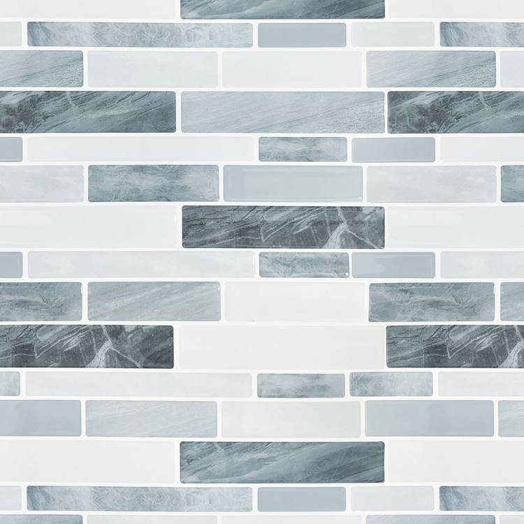 Arthouse self-adhesive geometric tile grey wallpaper (British brand)