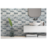 Arthouse self-adhesive geometric tile grey wallpaper (British brand)
