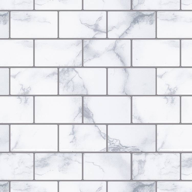 Arthouse grey marble brick geometric wallpaper - British product