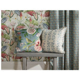 Esselle Home Waterlily Linen Multi wallpaper roll, UK version