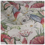 Esselle Home Waterlily Linen Multi wallpaper roll, UK version