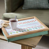 Argos Home allotment lap tray with cushioned base (British brand)