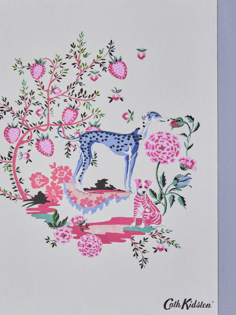 Cath Kidston blue pink floral wall art 33x40cm - British product