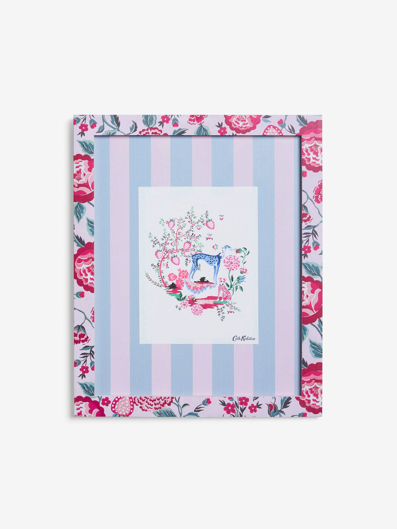 Cath Kidston blue pink floral wall art 33x40cm - British product