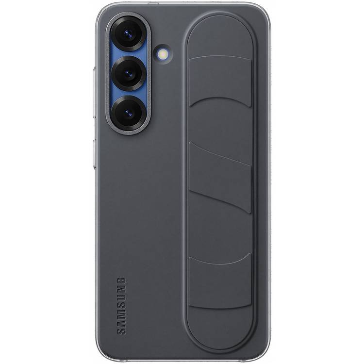 Samsung Galaxy S25 standing grip case black, UK version
