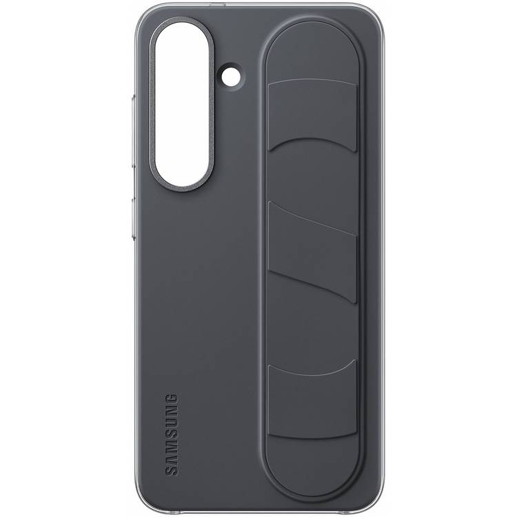 Samsung Galaxy S25 standing grip case black, UK version