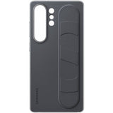 Samsung S25 Ultra standing grip case in black, UK version