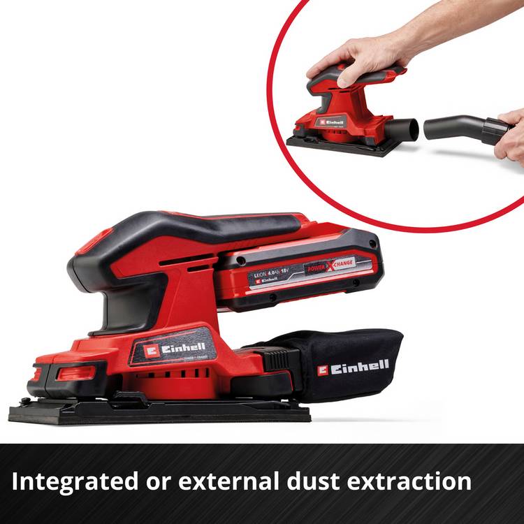 Einhell Solo Cordless Orbital Sander 18V, imported from the UK