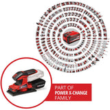 Einhell Solo Cordless Orbital Sander 18V, imported from the UK