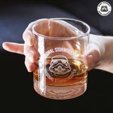 Star Wars Stormtrooper helmet decanter set with whisky glasses, imported from the UK
