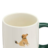 Mug with Man's Best Friend dog design, 330ml capacity, UK version