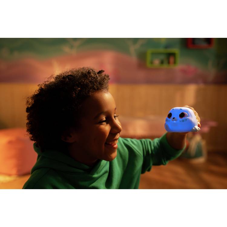 Animagic Let's Glo Blue Stars Seal Plush glowing toy (British brand)