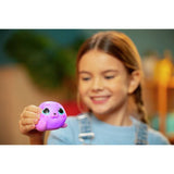Animagic plush toy Warm Purple Hearts Seal (British brand)