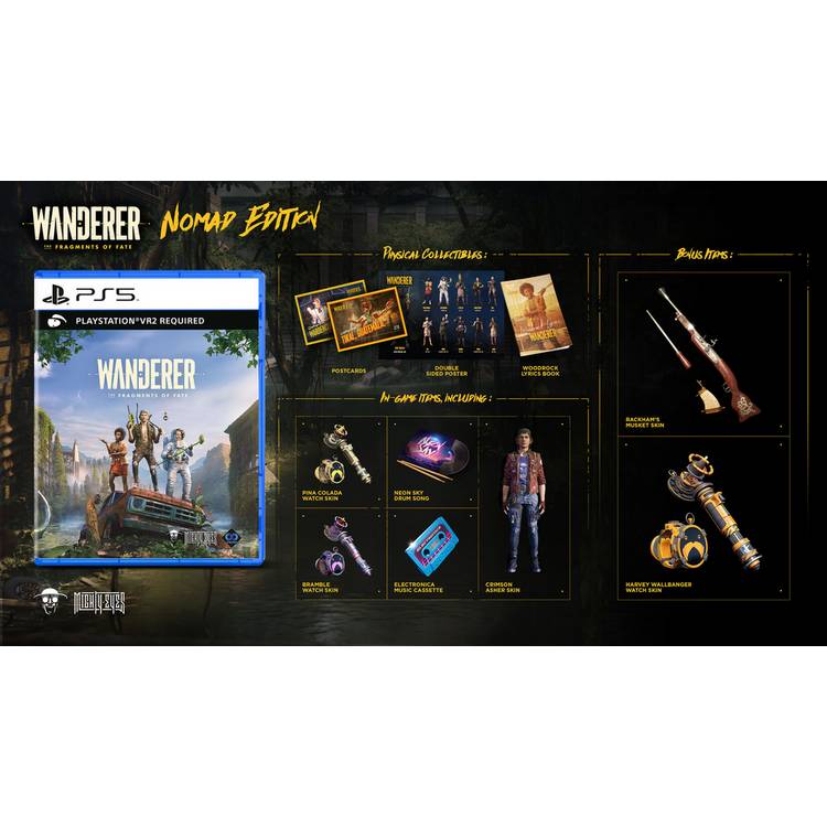 Wanderer Fragments of Fate PS5 VR game (British brand)