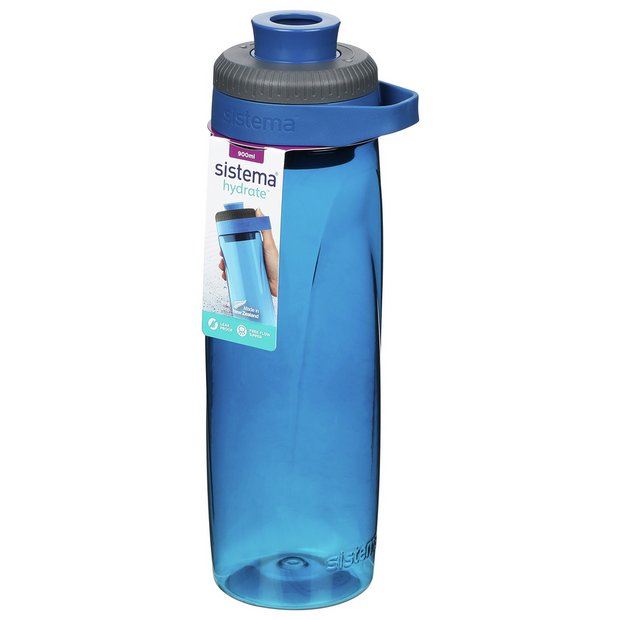 Sistema Twist & Chug water bottle 900ml (British brand)