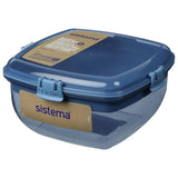 Argos Sistema Salad & Sandwich Snack Box H9.8 x W19 x D19cm- Buy online at McGrocer