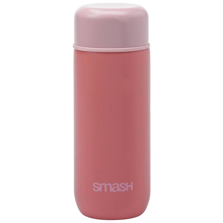 Smash pink travel coffee cup 200ml (British brand)