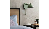 Habitat Mushroom Green Steel Wall Light, UK version